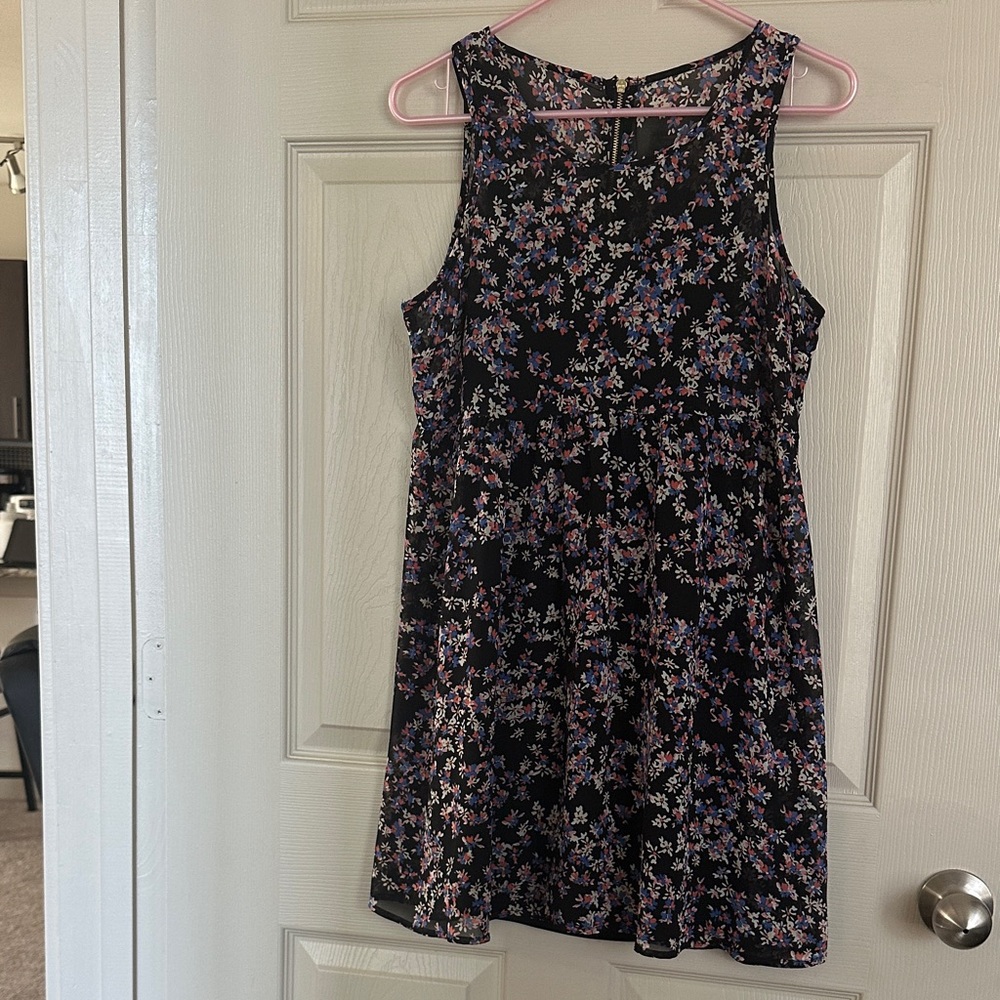 Floral Sleeveless Dress